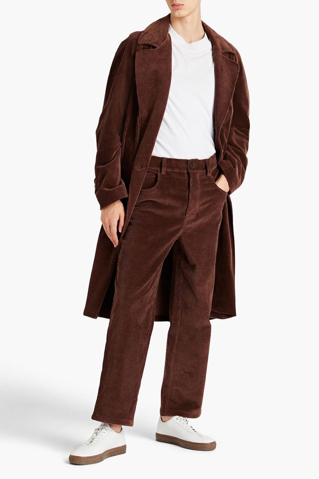 NANUSHKA Cesare cotton-blend corduroy pants