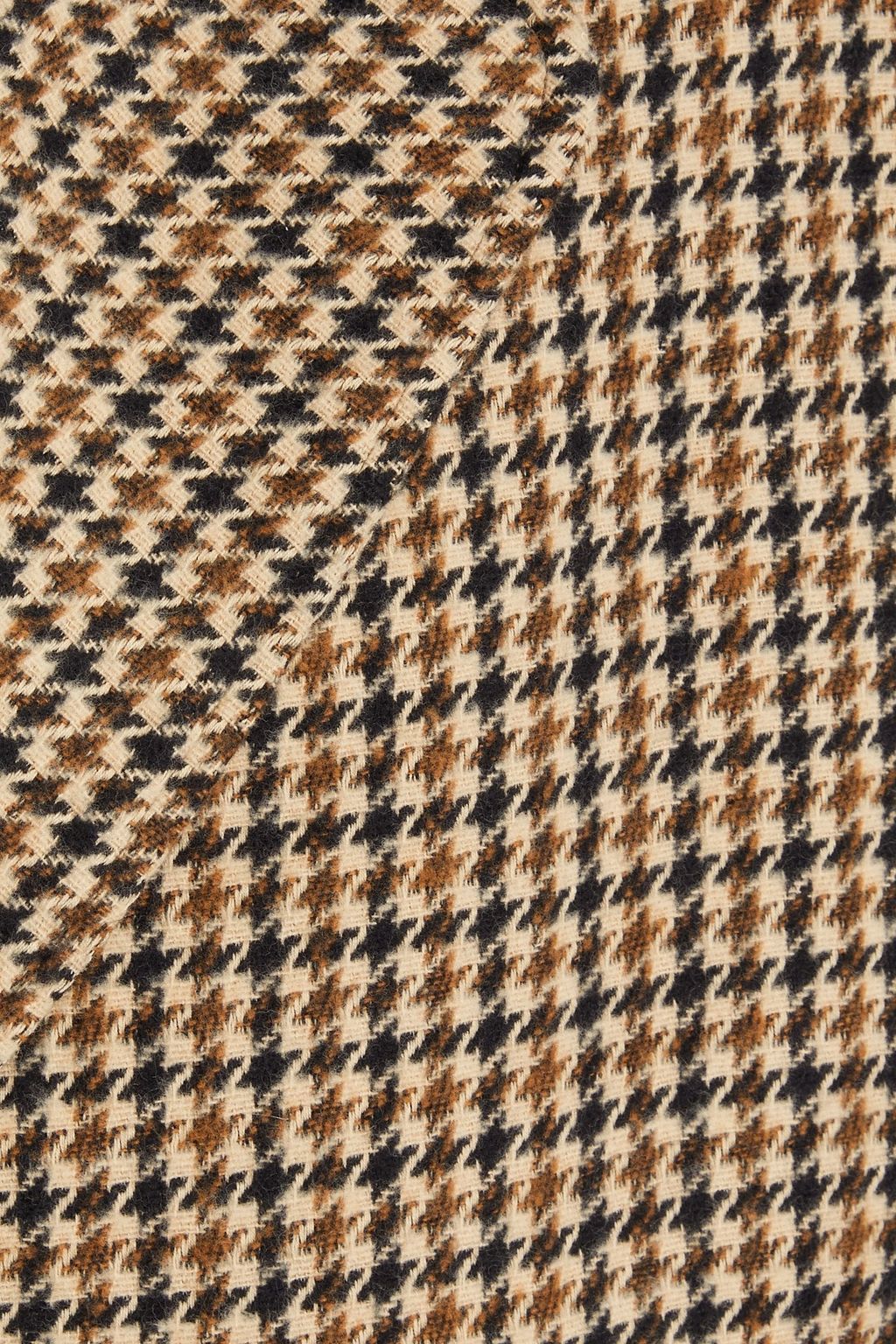 NANUSHKA Belted checked cotton-jacquard trench coat