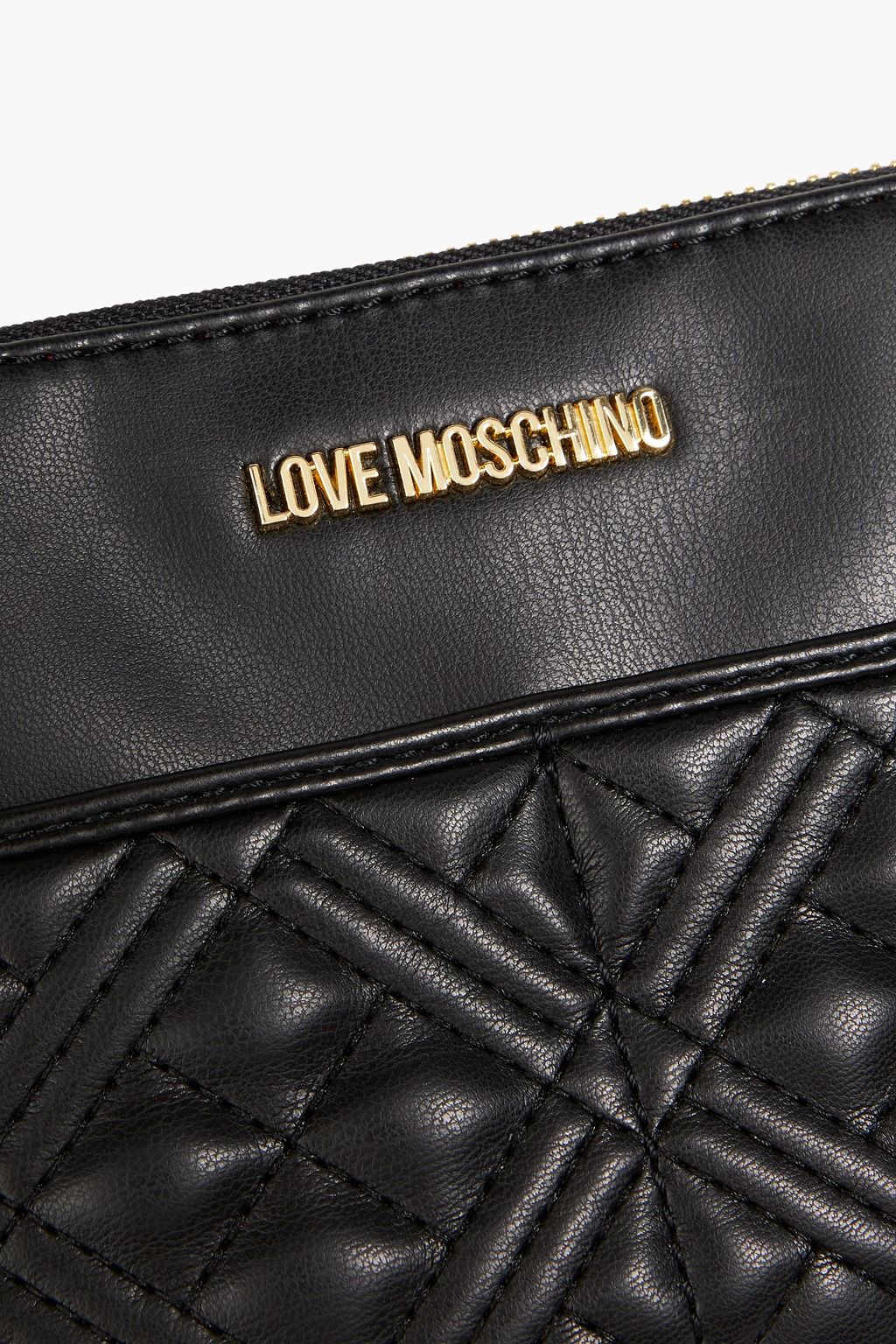 LOVE MOSCHINO Quilted faux leather tote
