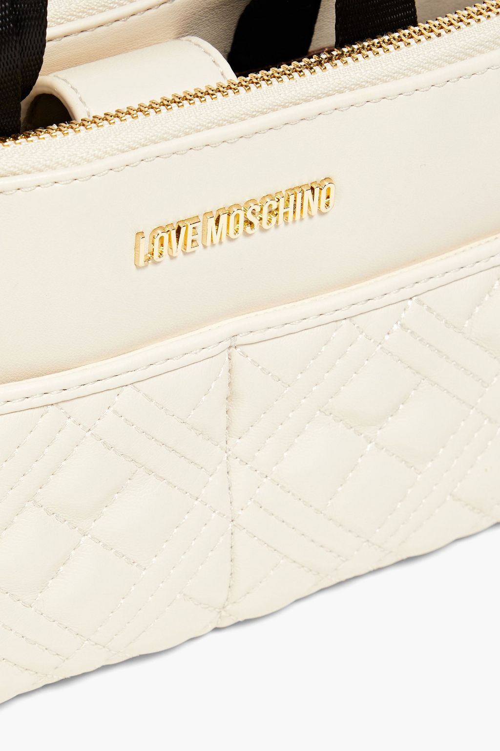LOVE MOSCHINO Quilted faux leather tote