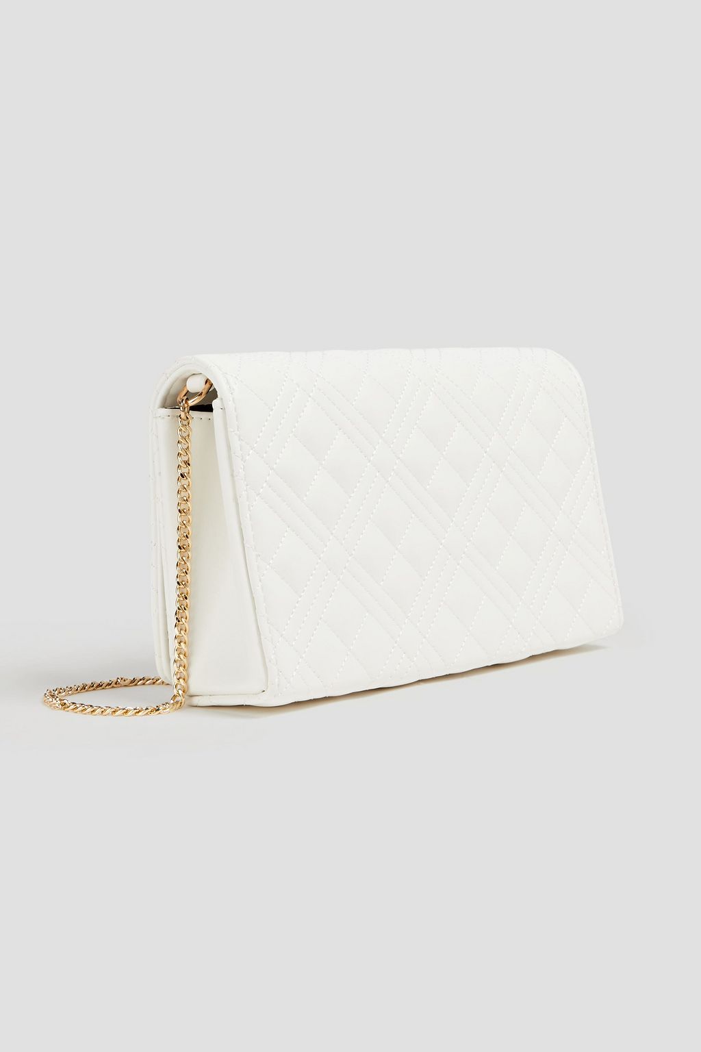 LOVE MOSCHINO Quilted faux leather shoulder bag