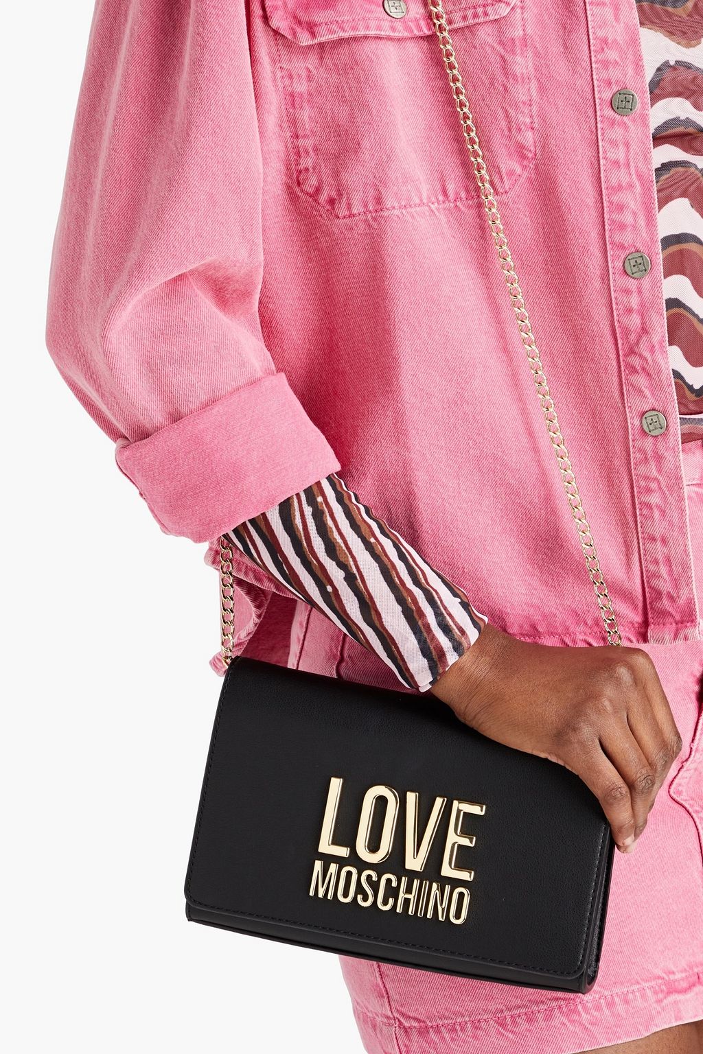 LOVE MOSCHINO Faux leather shoulder bag