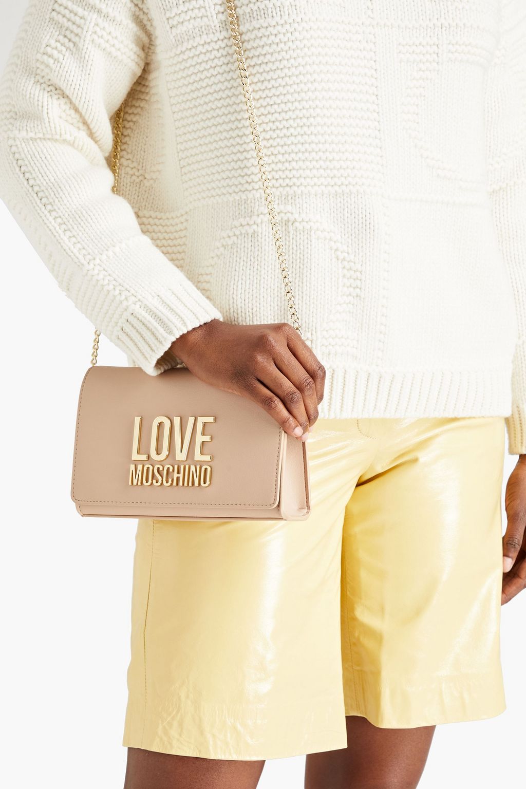 LOVE MOSCHINO Faux leather shoulder bag