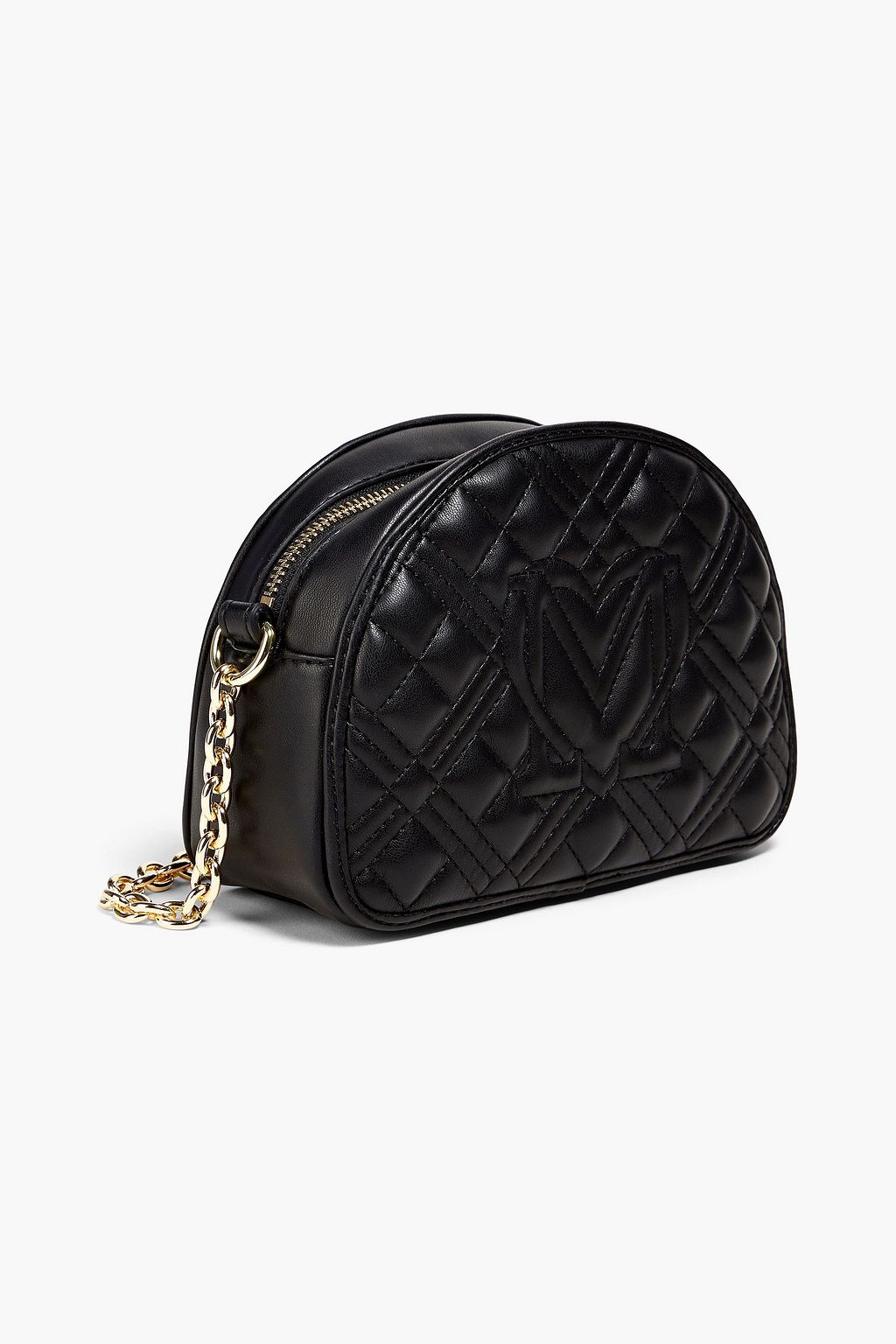 LOVE MOSCHINO Quilted faux leather shoulder bag
