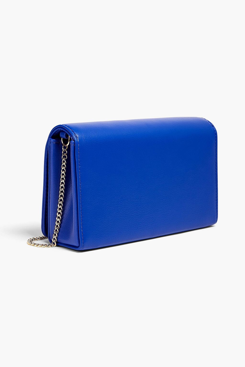 LOVE MOSCHINO Quilted embossed faux leather cross-body bag