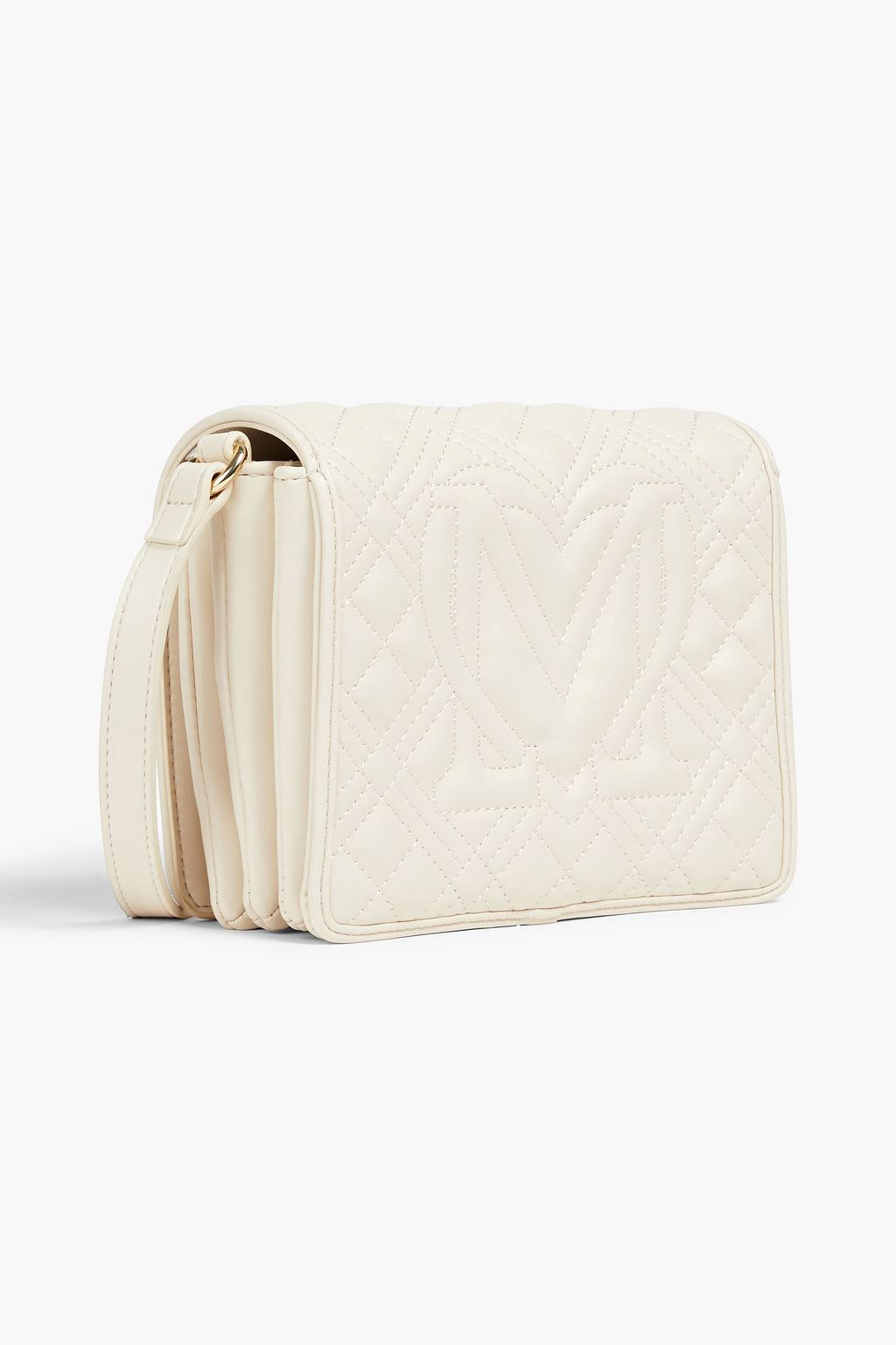 LOVE MOSCHINO Quilted faux leather cross-body bag