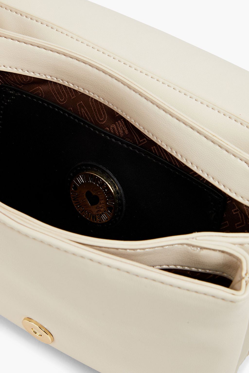 LOVE MOSCHINO Quilted faux leather cross-body bag