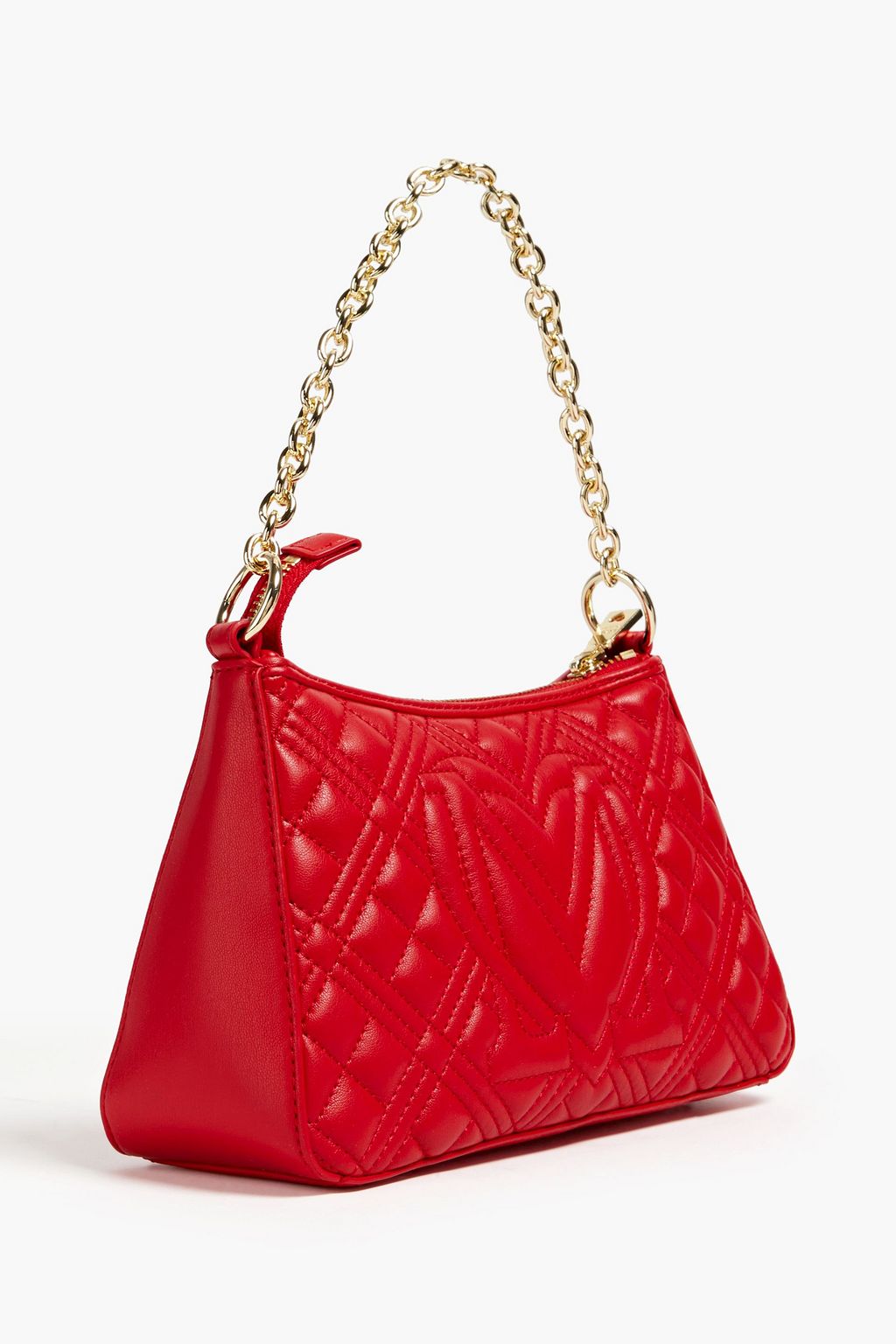 LOVE MOSCHINO Quilted faux leather shoulder bag