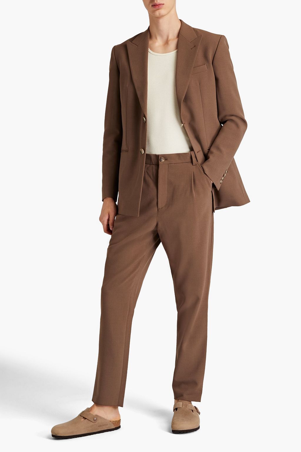 NANUSHKA Lukas crepe blazer