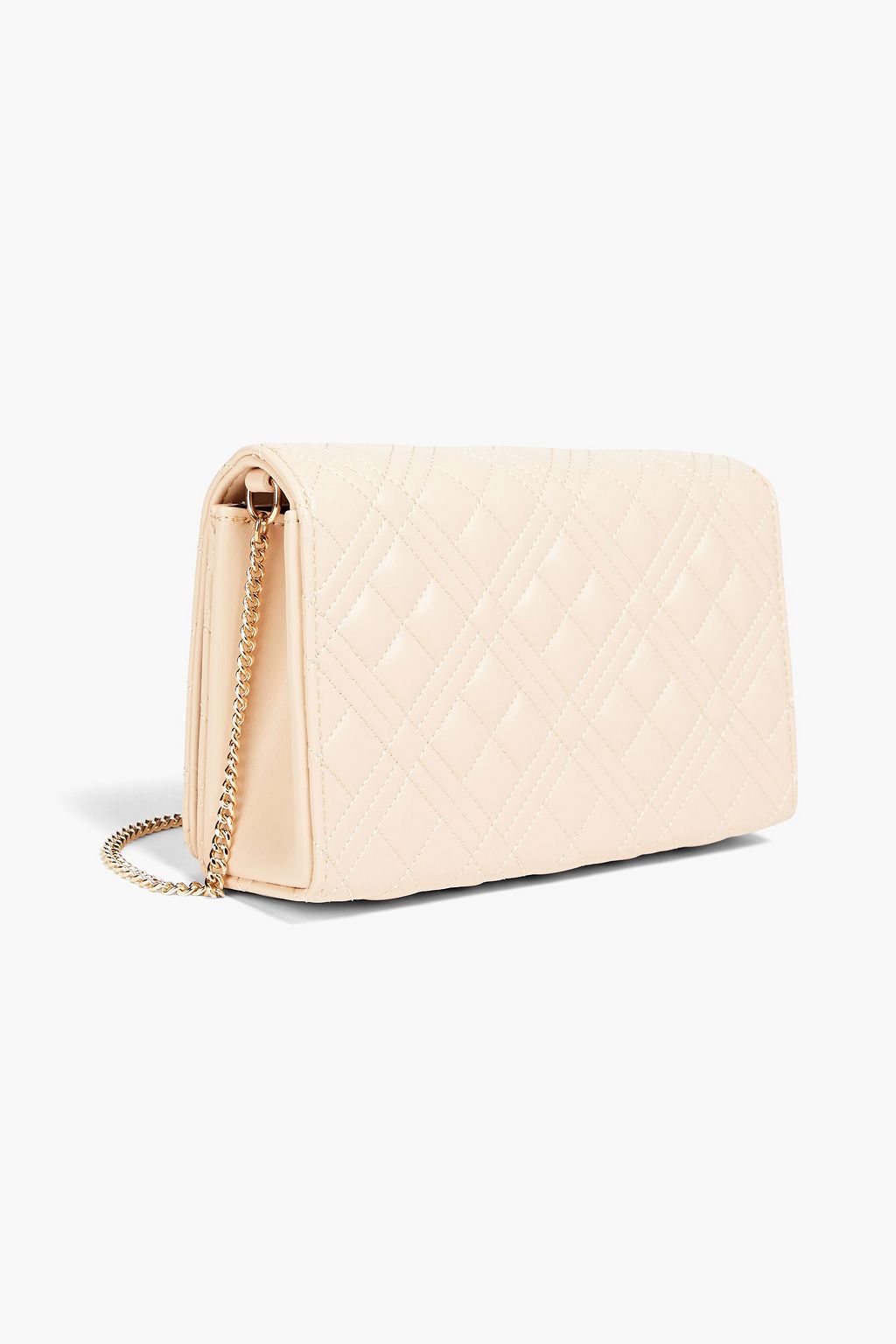 LOVE MOSCHINO Quilted faux leather shoulder bag