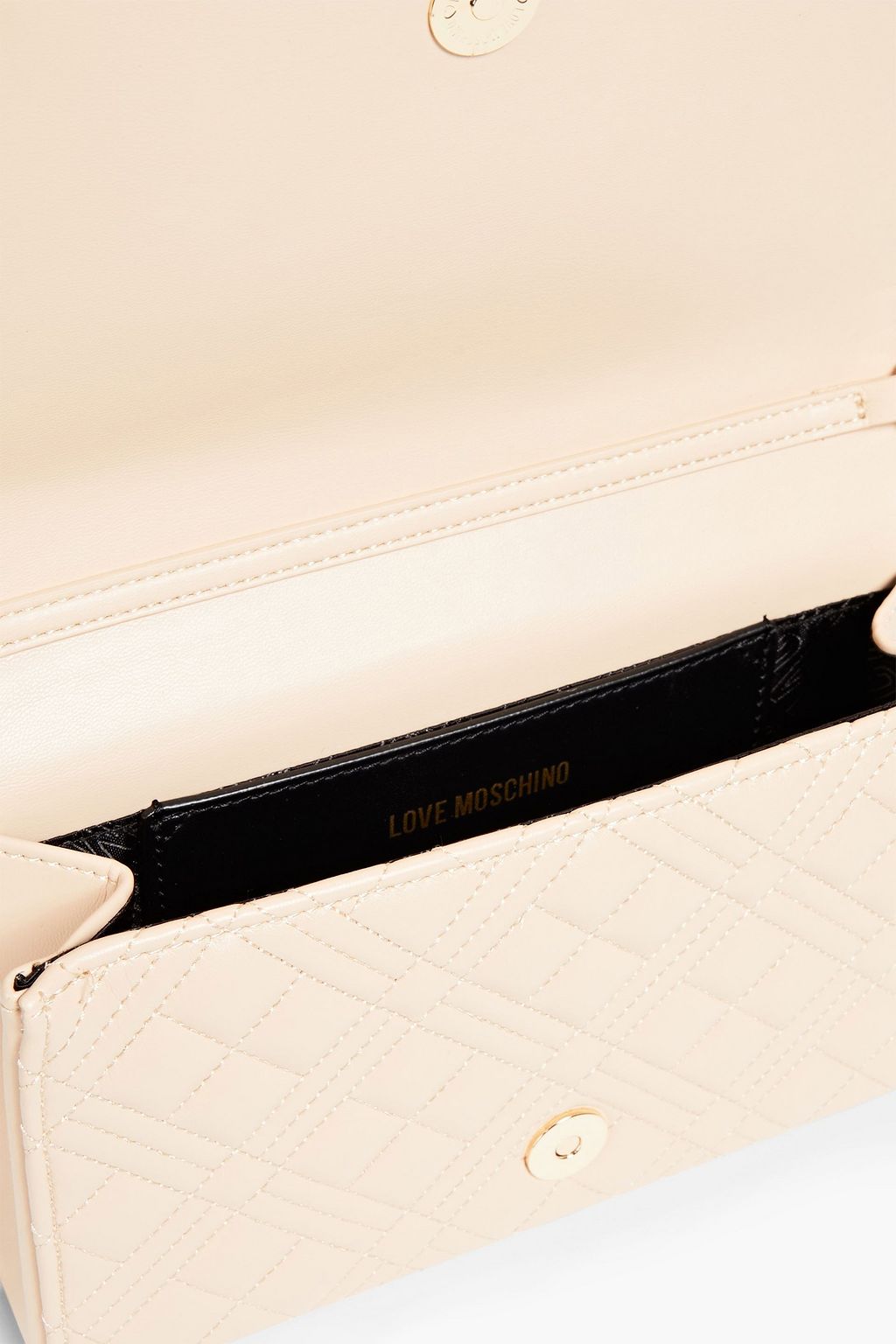 LOVE MOSCHINO Quilted faux leather shoulder bag