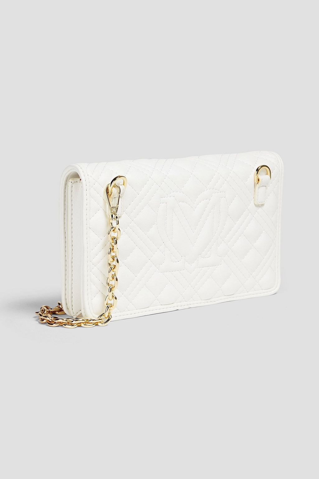 LOVE MOSCHINO Quilted faux leather shoulder bag
