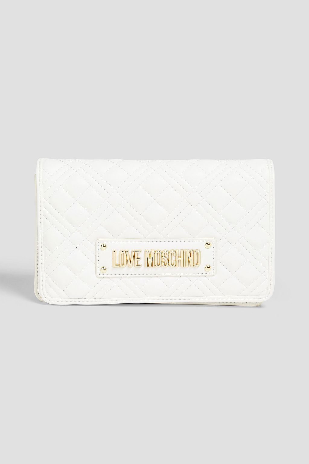 LOVE MOSCHINO Quilted faux leather shoulder bag
