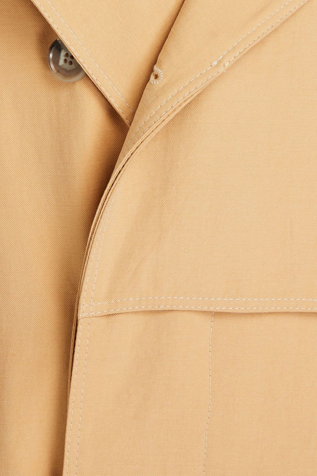 NANUSHKA Herb belted Lyocell-blend twill trench coat