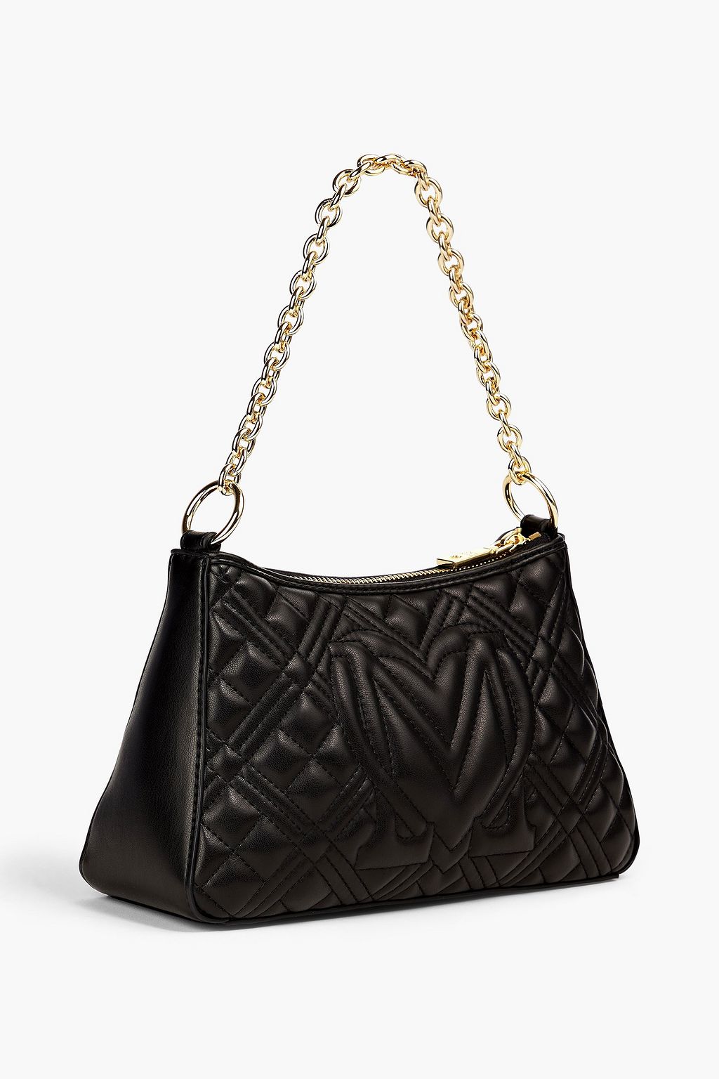 LOVE MOSCHINO Quilted faux leather shoulder bag