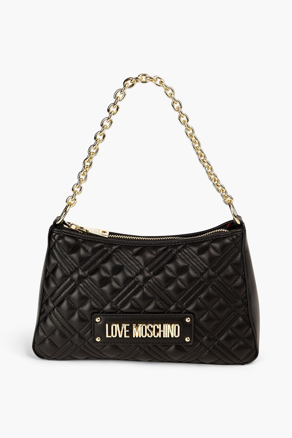 LOVE MOSCHINO Quilted faux leather shoulder bag