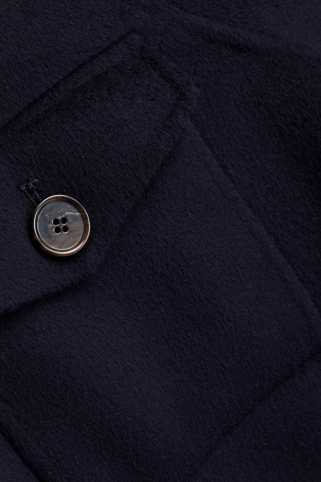 NANUSHKA Rhyes brushed wool and silk-blend felt jacket