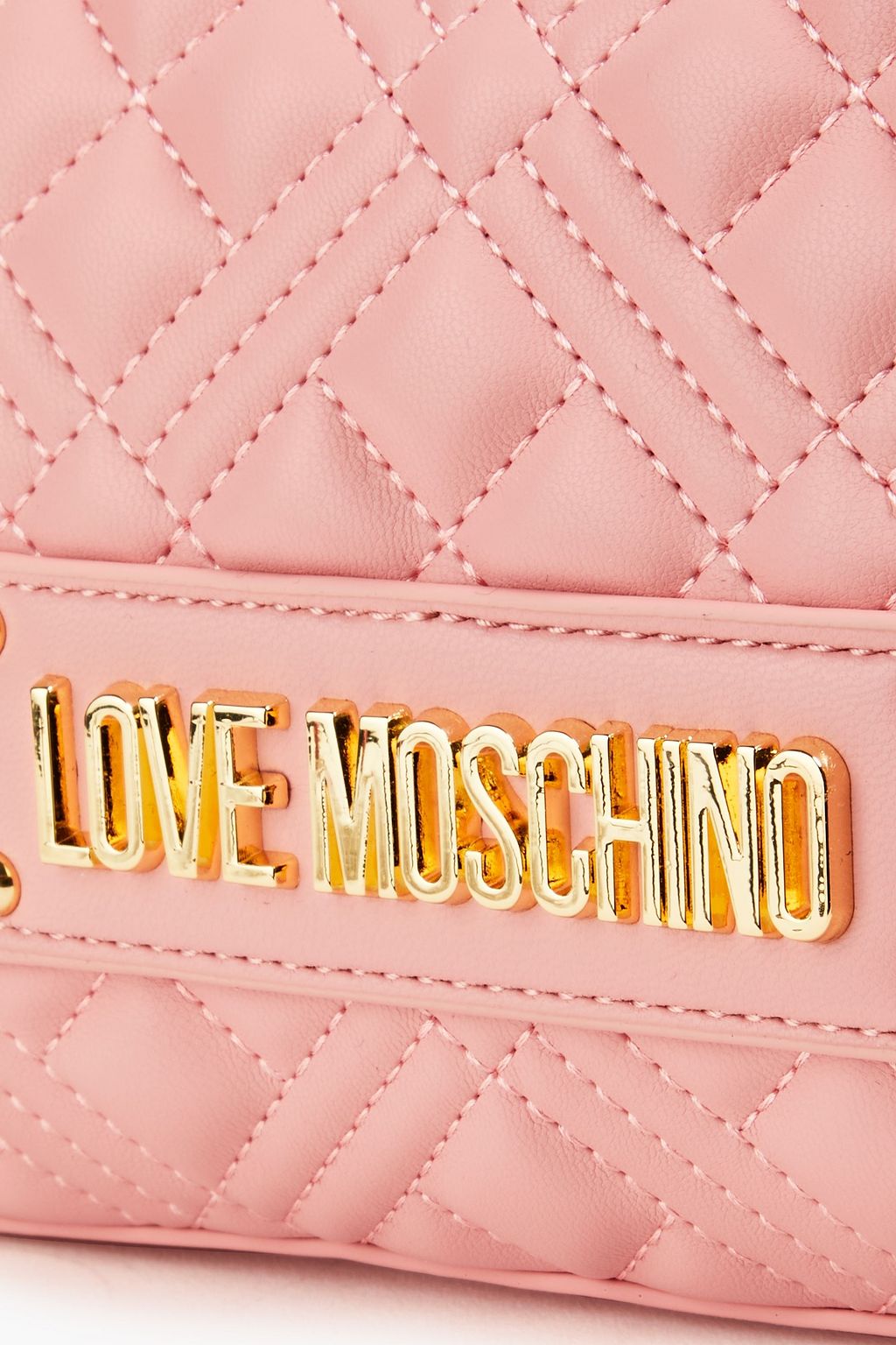 LOVE MOSCHINO Quilted faux leather shoulder bag