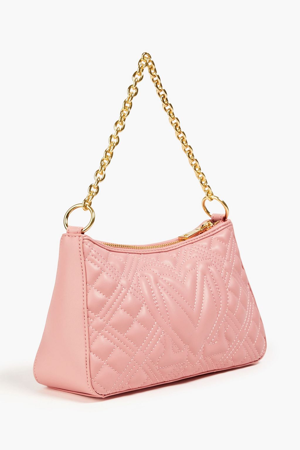 LOVE MOSCHINO Quilted faux leather shoulder bag