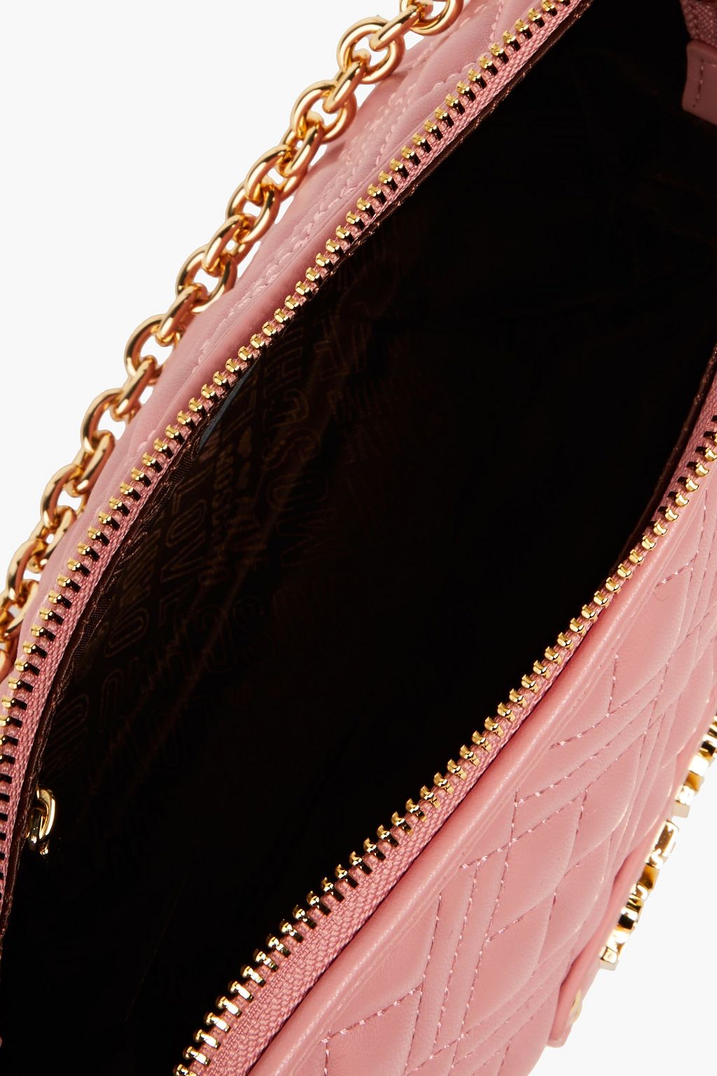 LOVE MOSCHINO Quilted faux leather shoulder bag