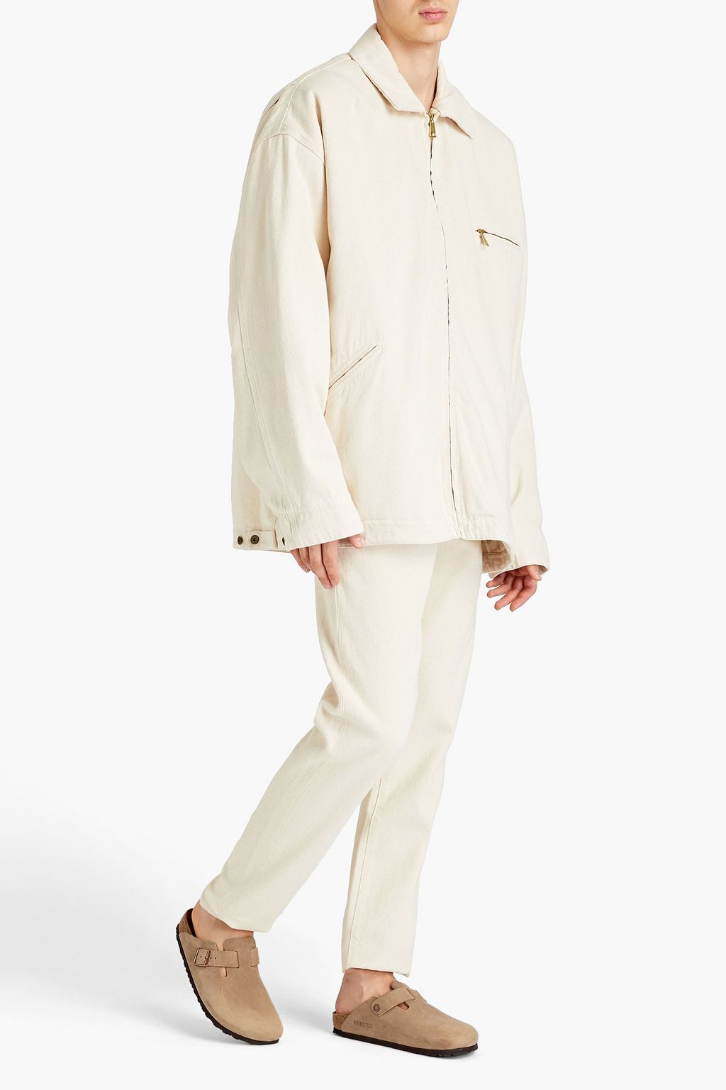NANUSHKA Phoenix oversized cotton-drill jacket