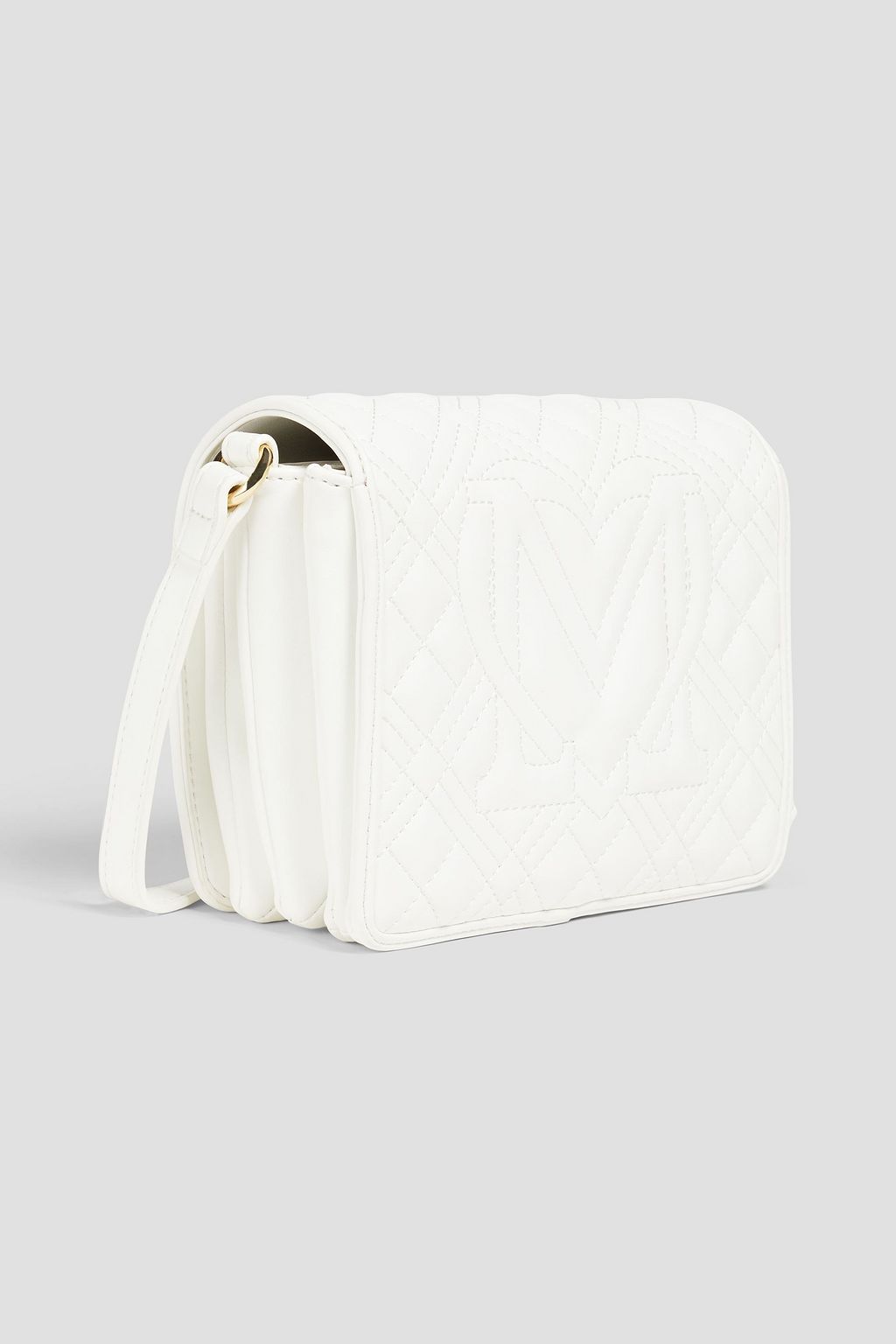 LOVE MOSCHINO Quilted faux leather cross-body bag