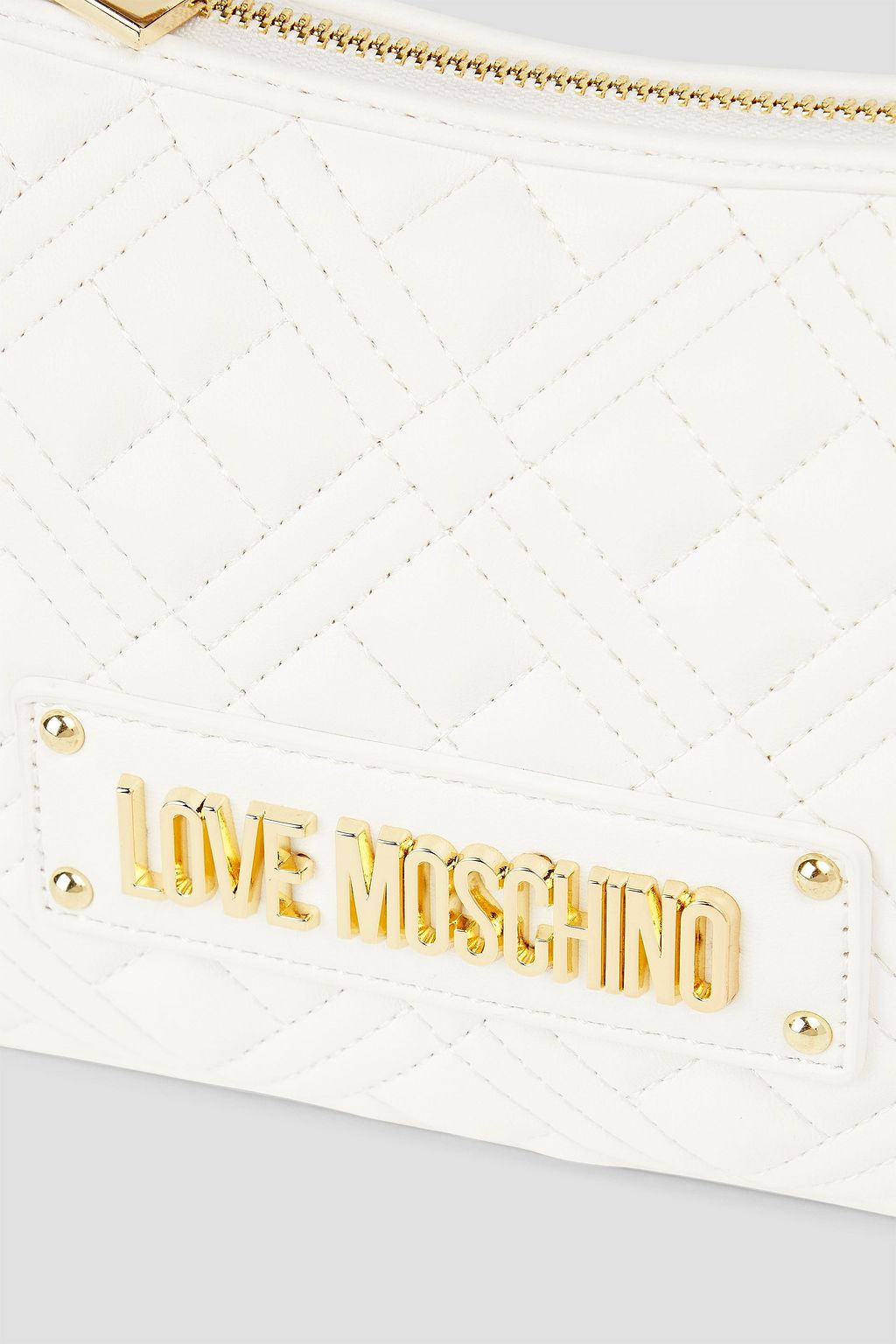 LOVE MOSCHINO Quilted faux leather shoulder bag