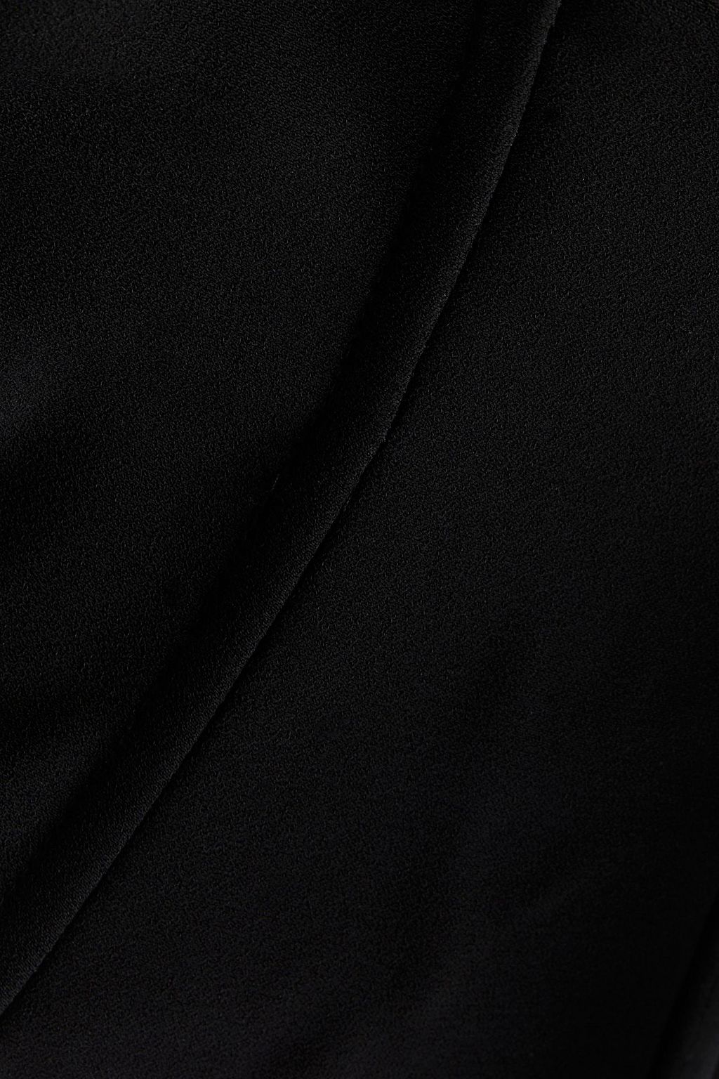 BALMAIN 크레이프 뷔스티에 크롭 탑