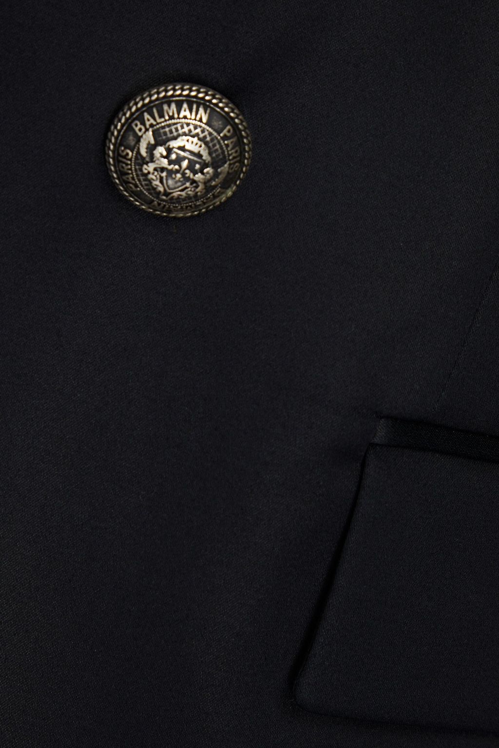 BALMAIN Cotton-blend sateen blazer