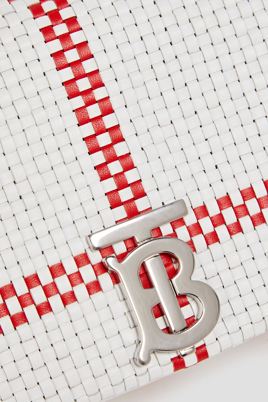 BURBERRY Woven leather belt bag
