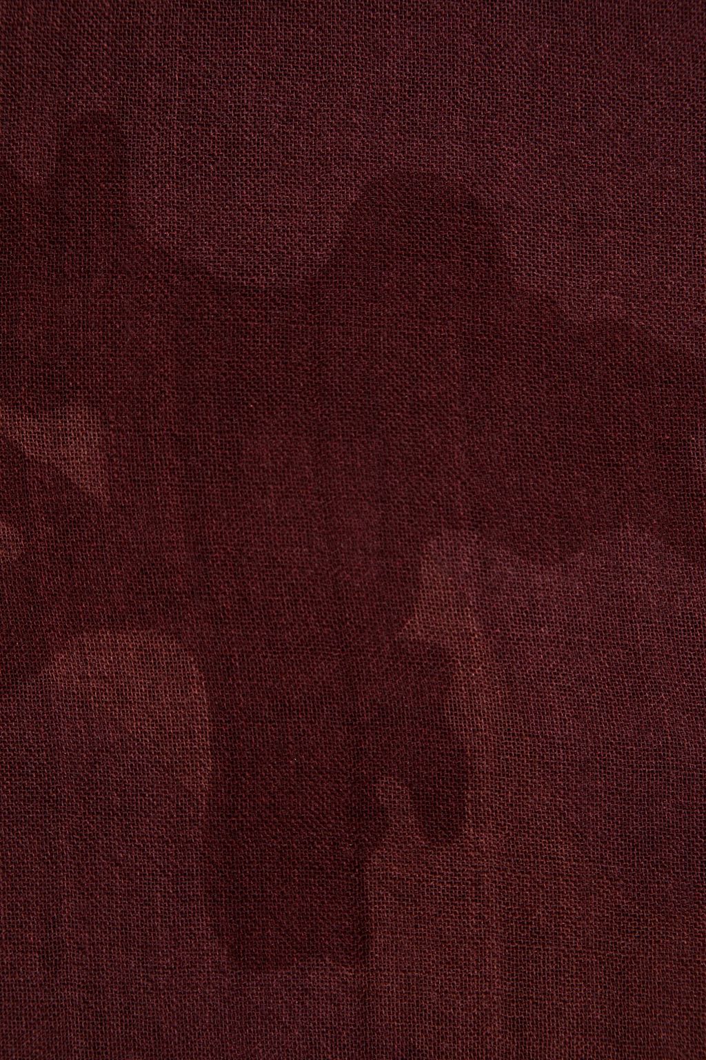 VALENTINO GARAVANI Frayed camouflage-print gauze scarf