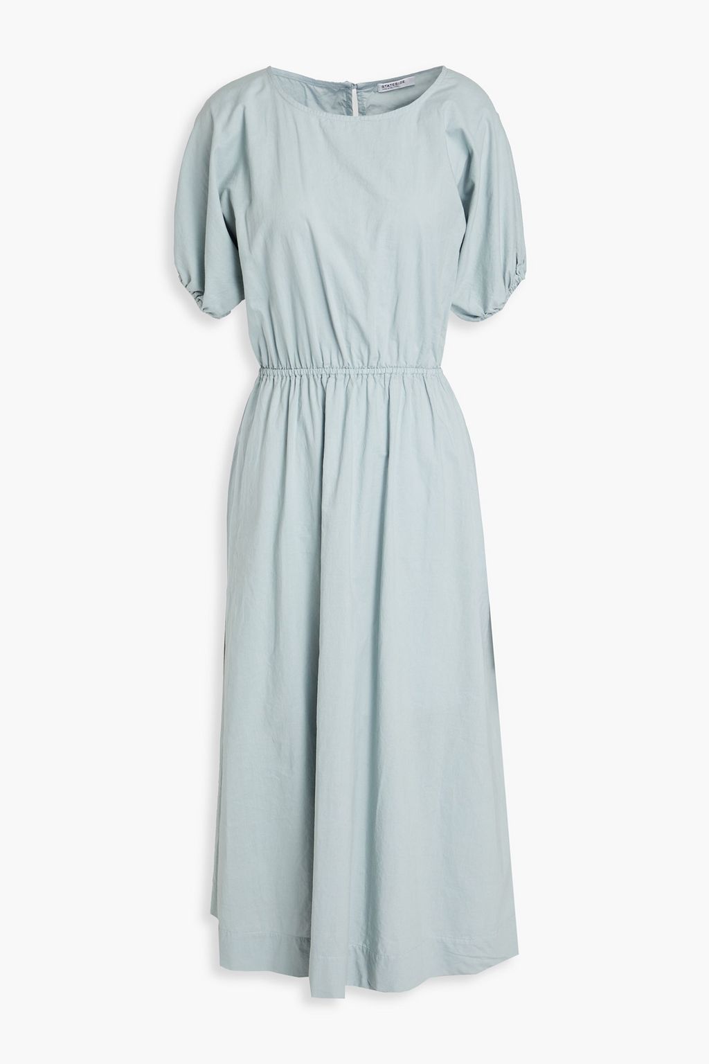 chinese dress ladies Shop State Black Linen Blend SS Midi Dress