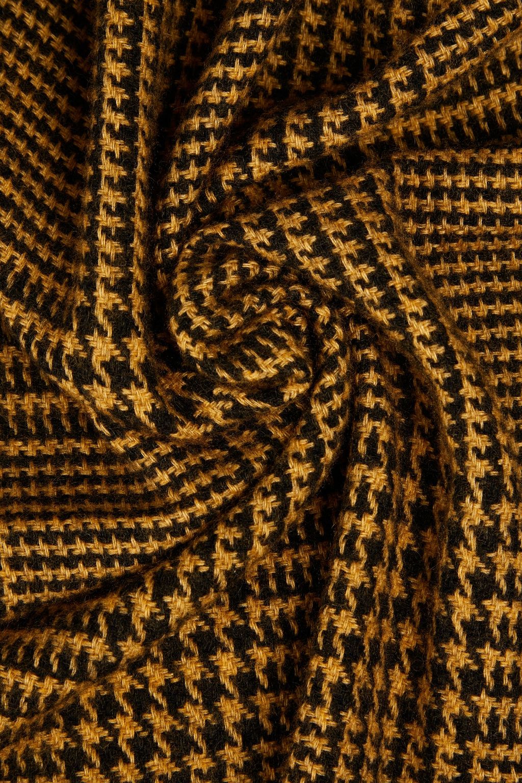VALENTINO GARAVANI Prince of Wales checked cashmere, silk and wool-blend scarf