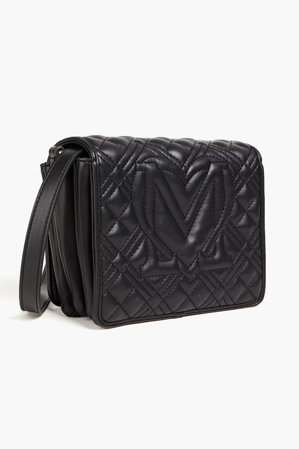 LOVE MOSCHINO Quilted faux leather cross-body bag