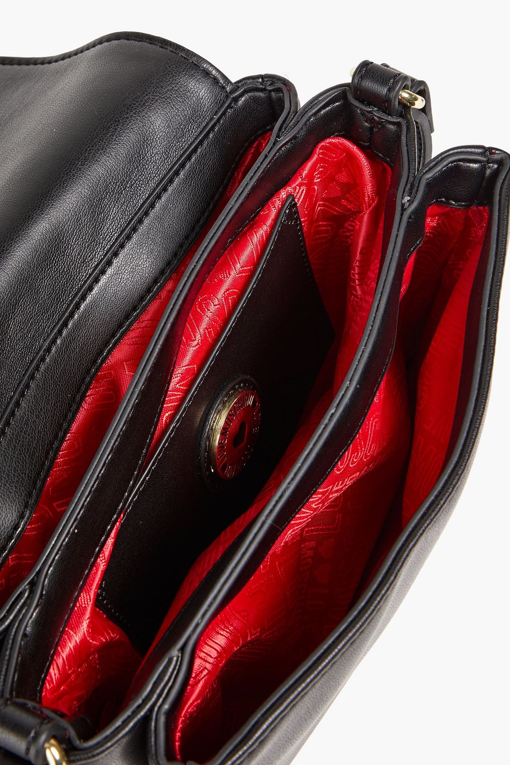 LOVE MOSCHINO Quilted faux leather cross-body bag
