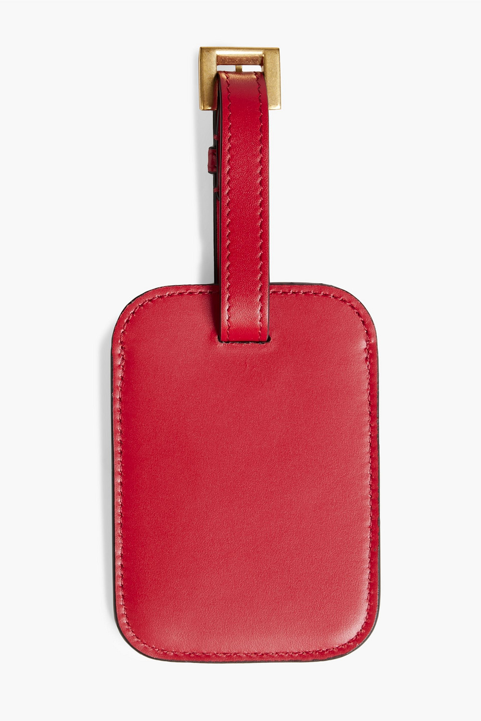 VALENTINO GARAVANI VLOGO LEATHER LUGGAGE TAG