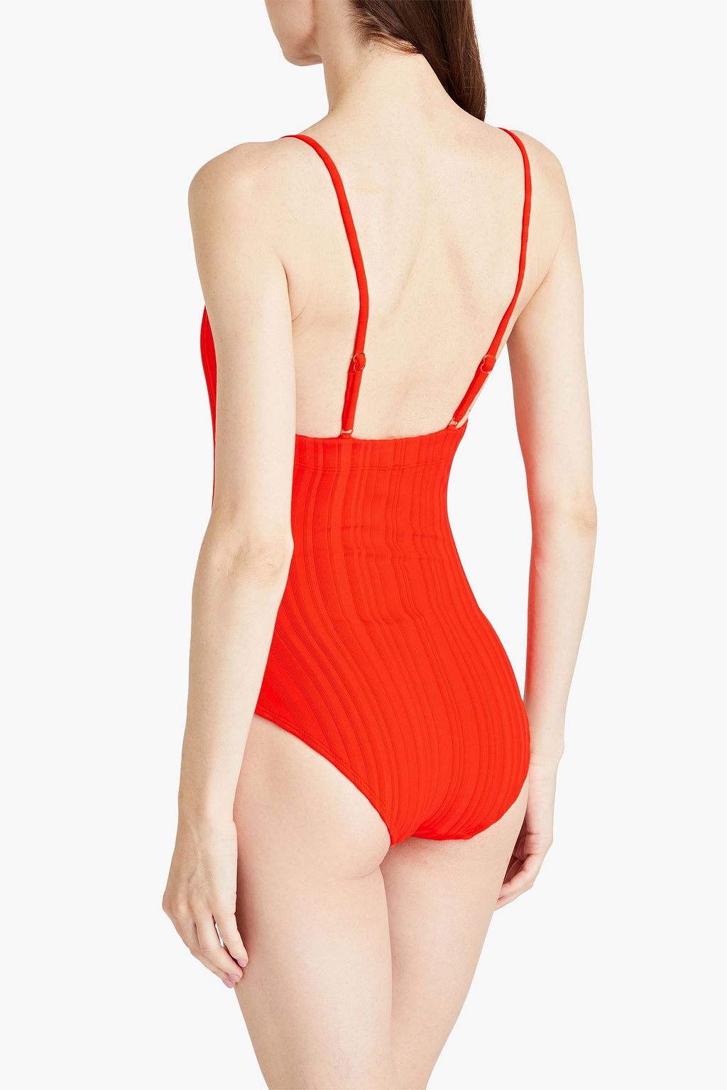 SOLID & STRIPED Ribbed swimsuit