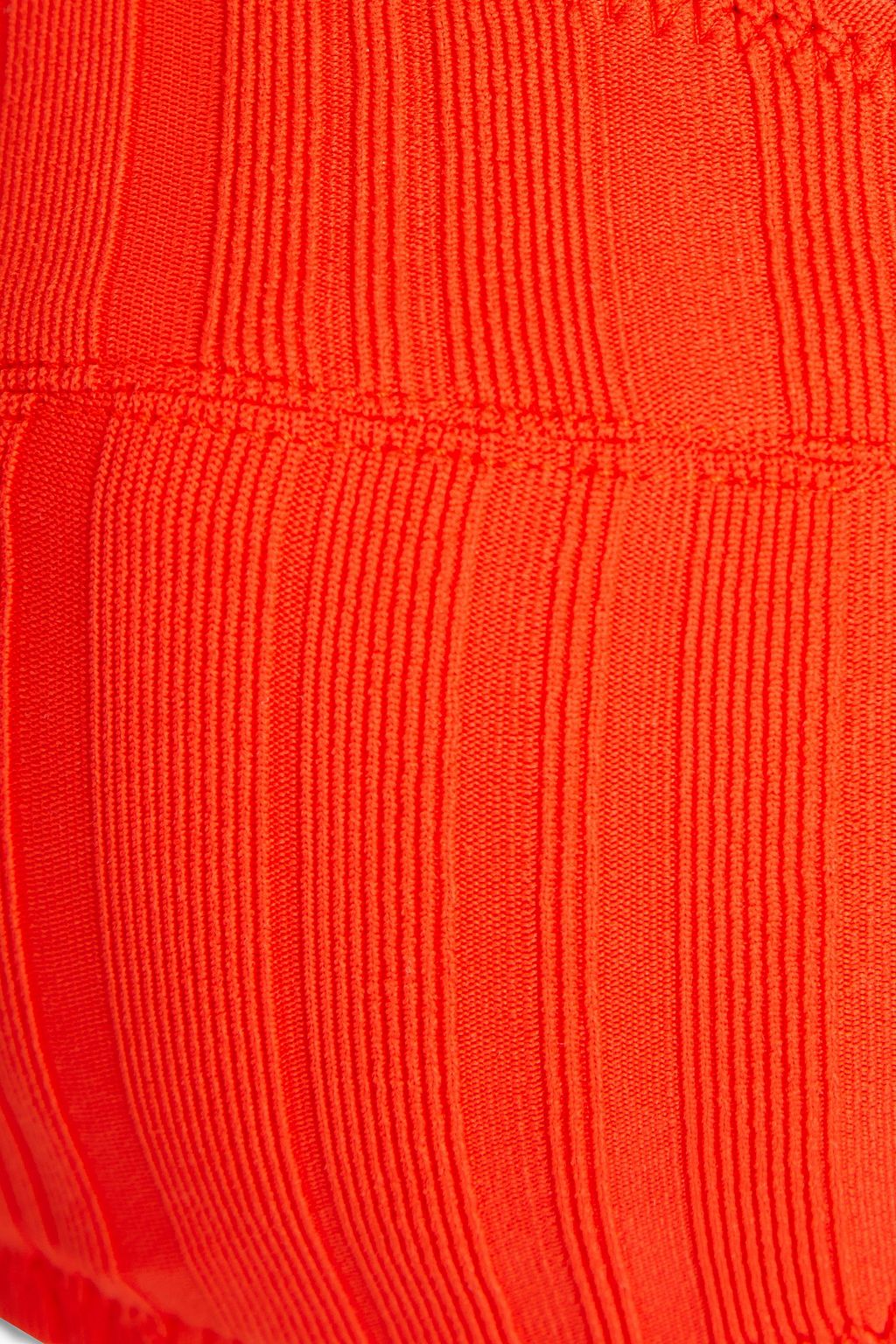 SOLID & STRIPED 리브 비키니 탑