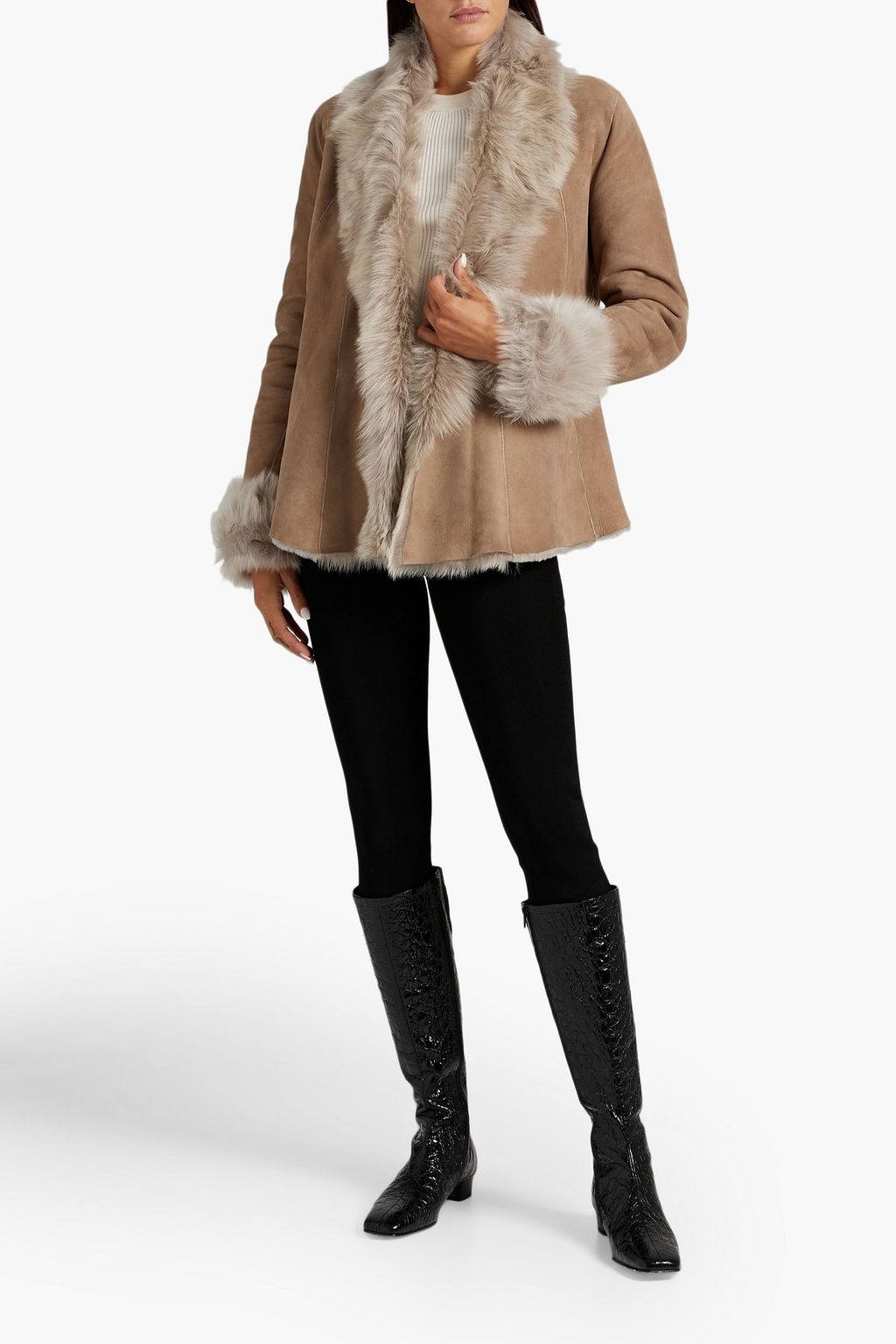 DOM GOOR Shearling jacket