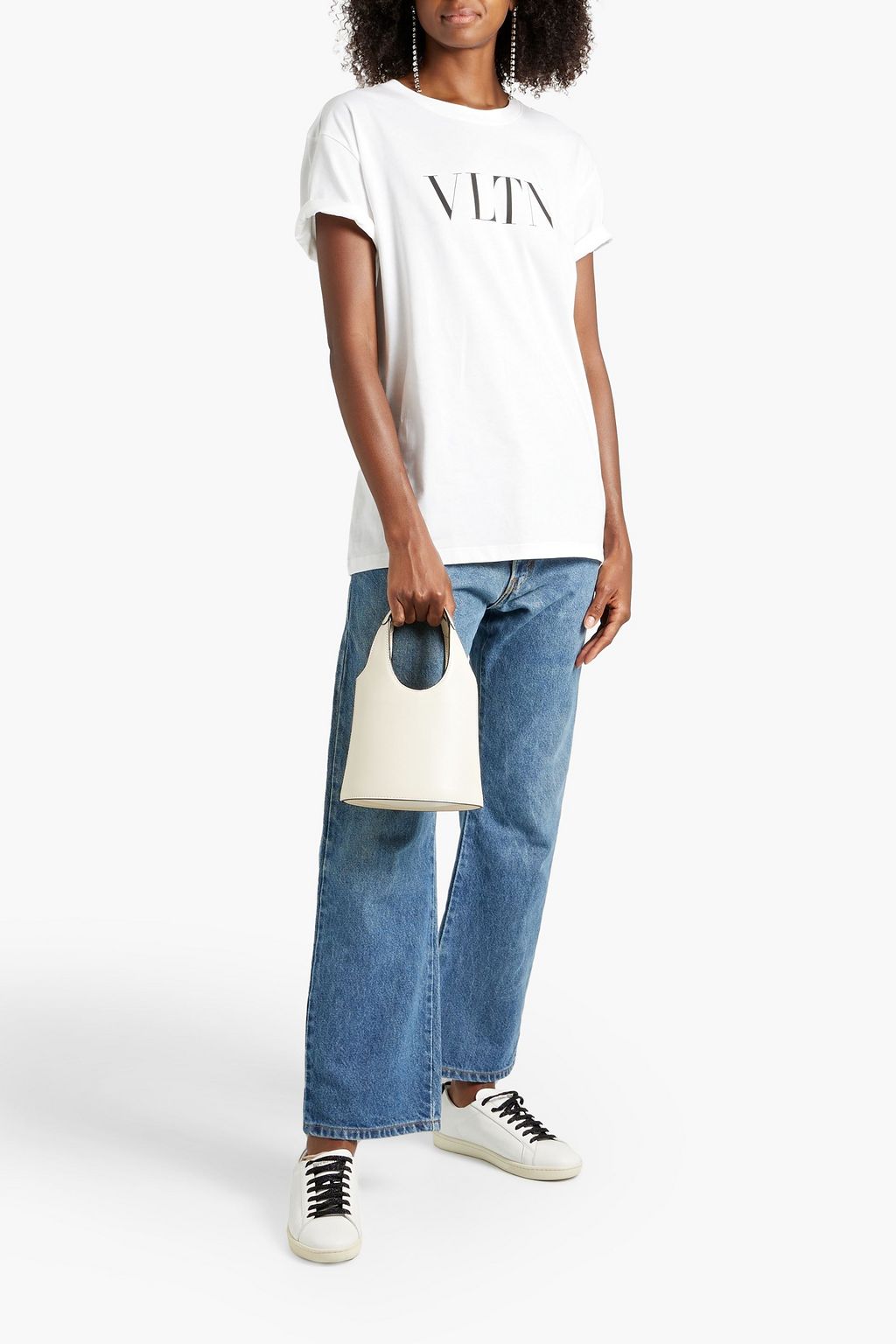 VALENTINO GARAVANI Printed cotton-jersey T-shirt