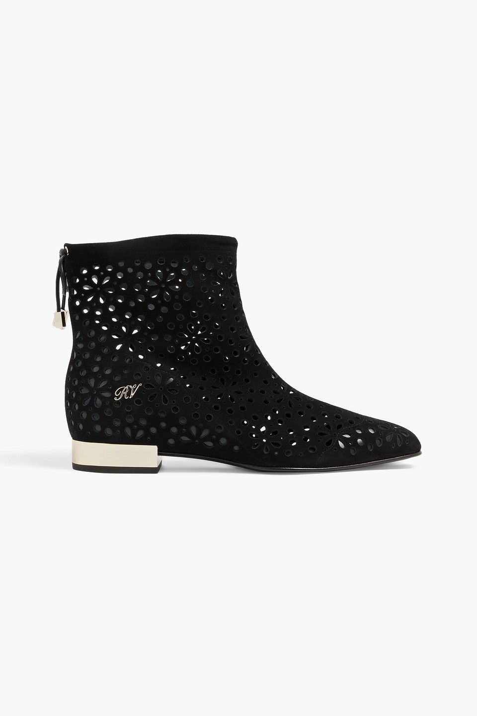 Roger Vivier Ankle Boots In Black