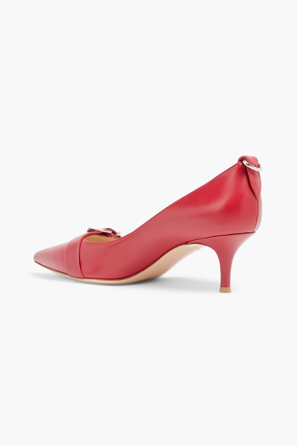 GIANVITO ROSSI Embellished leather pumps