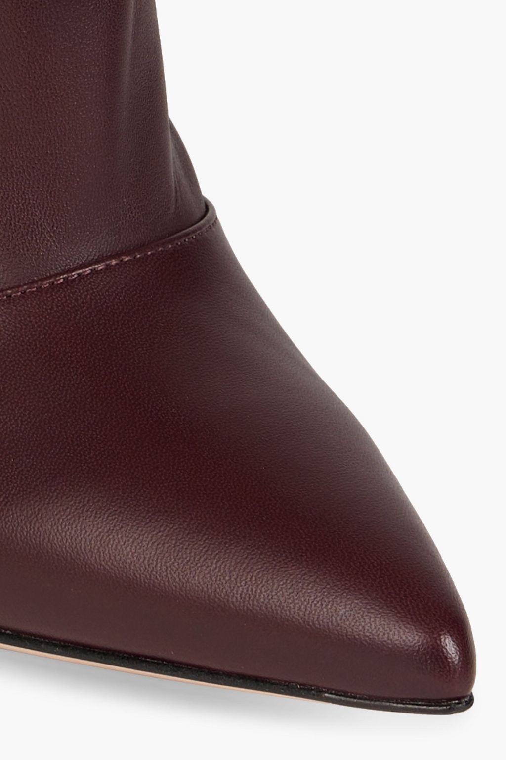 GIANVITO ROSSI Avery tie-detailed leather ankle boots