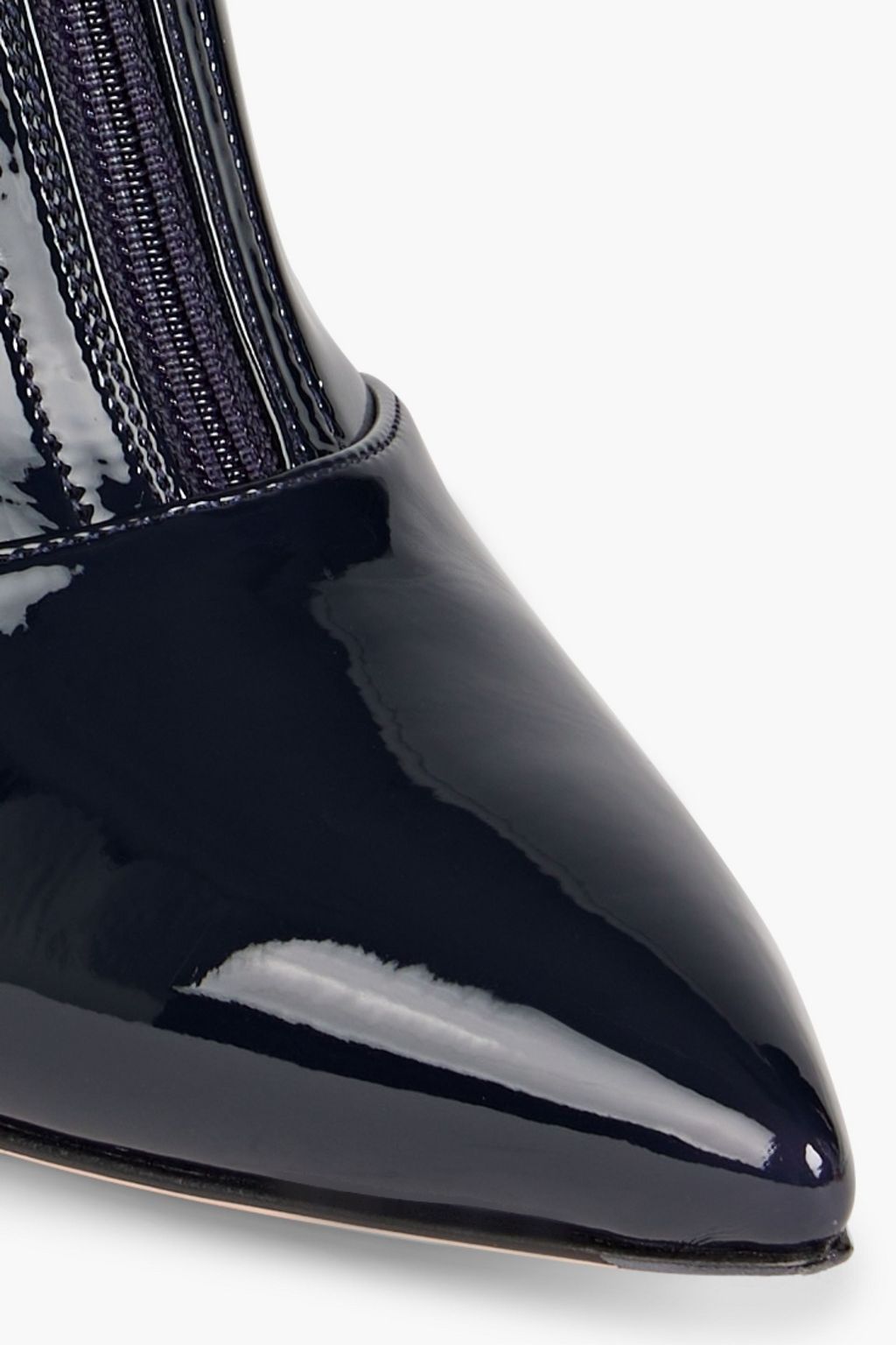 GIANVITO ROSSI Welch patent-leather ankle boots