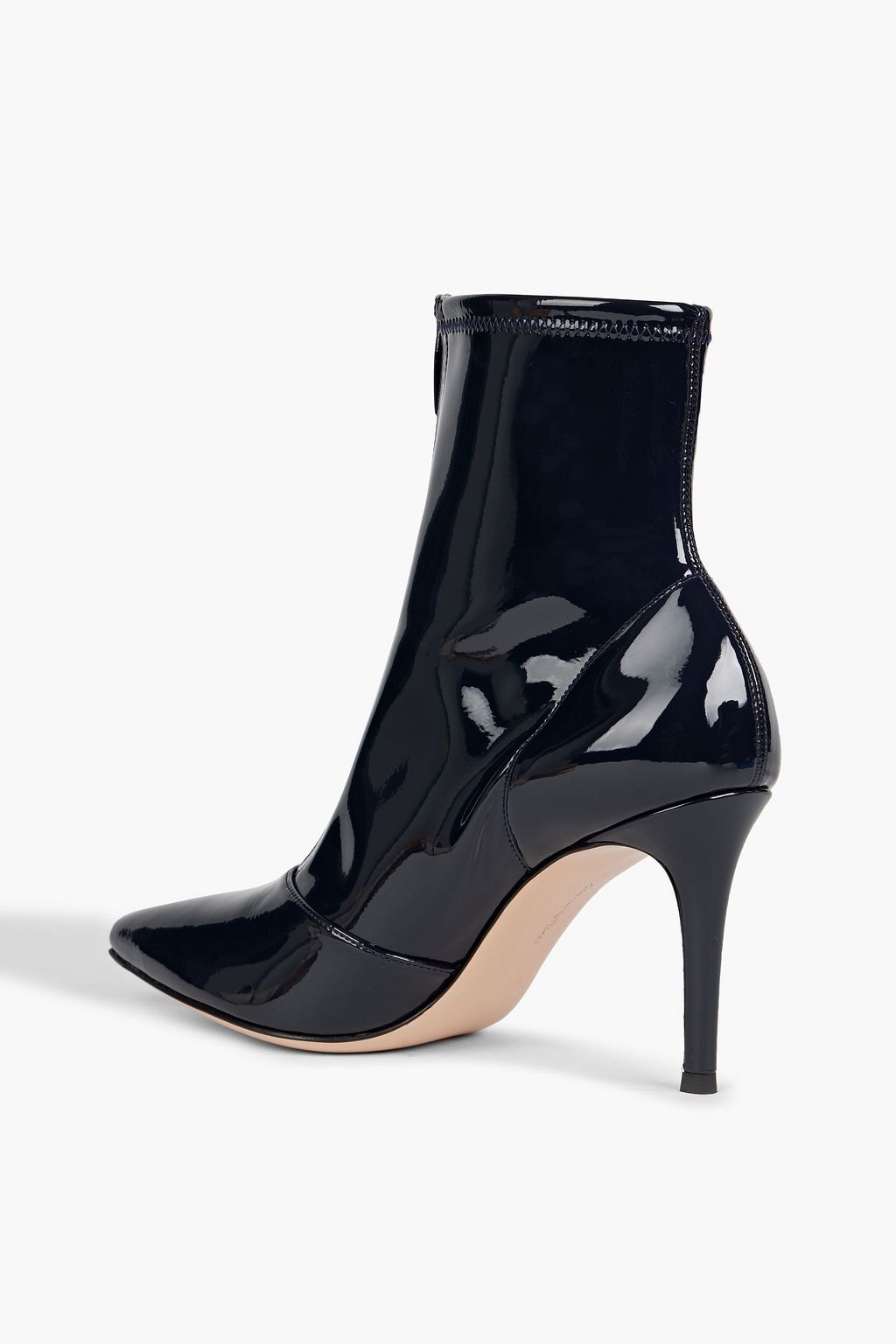 GIANVITO ROSSI Welch patent-leather ankle boots