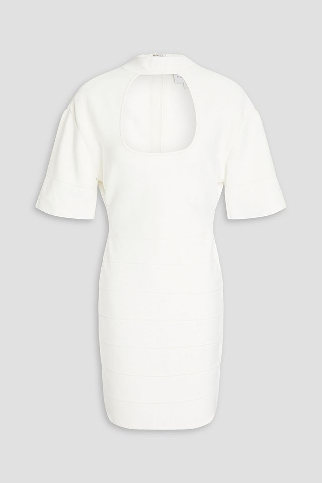 Cutout bandage mini dress
