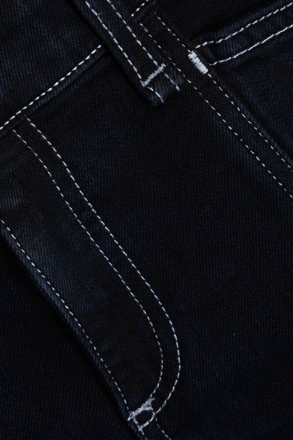 RAG & BONE بنطلون جينز «كيت» بخصر متوسط الارتفاع وقصة واسعة من الأسفل