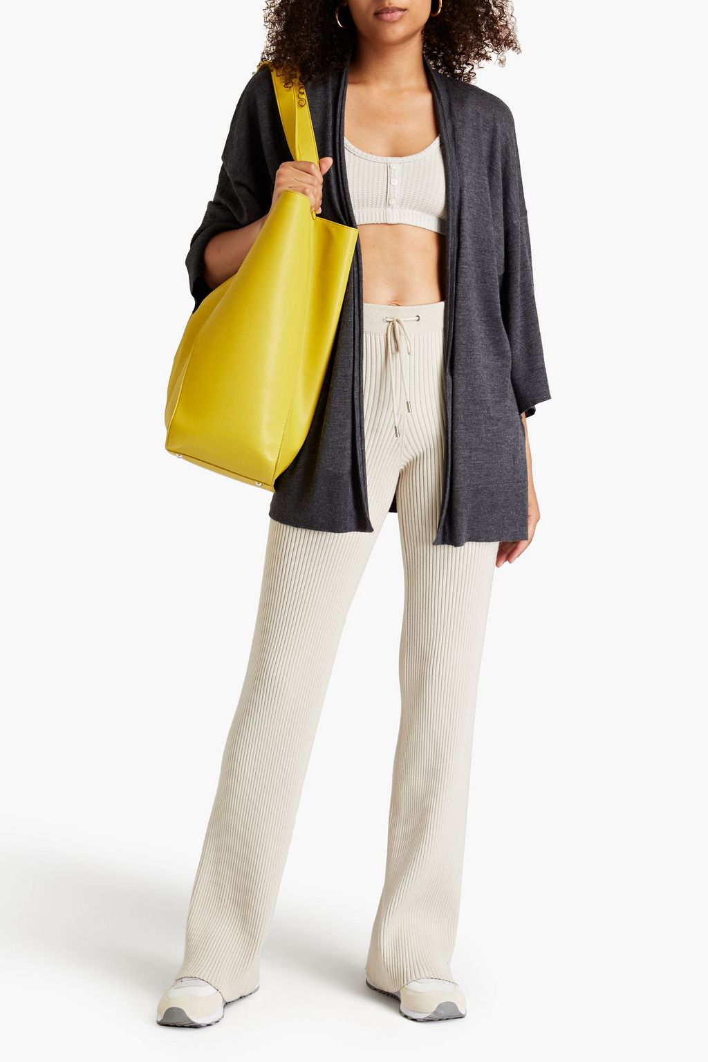 LE KASHA Tayaoke belted cashmere cardigan