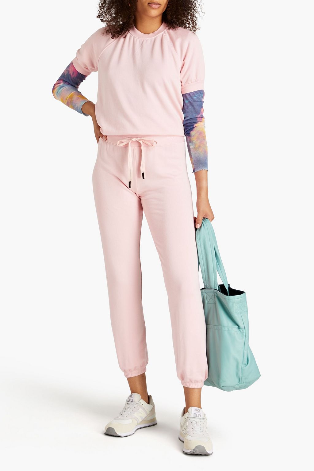STATESIDE Cotton-fleece sweatshirt