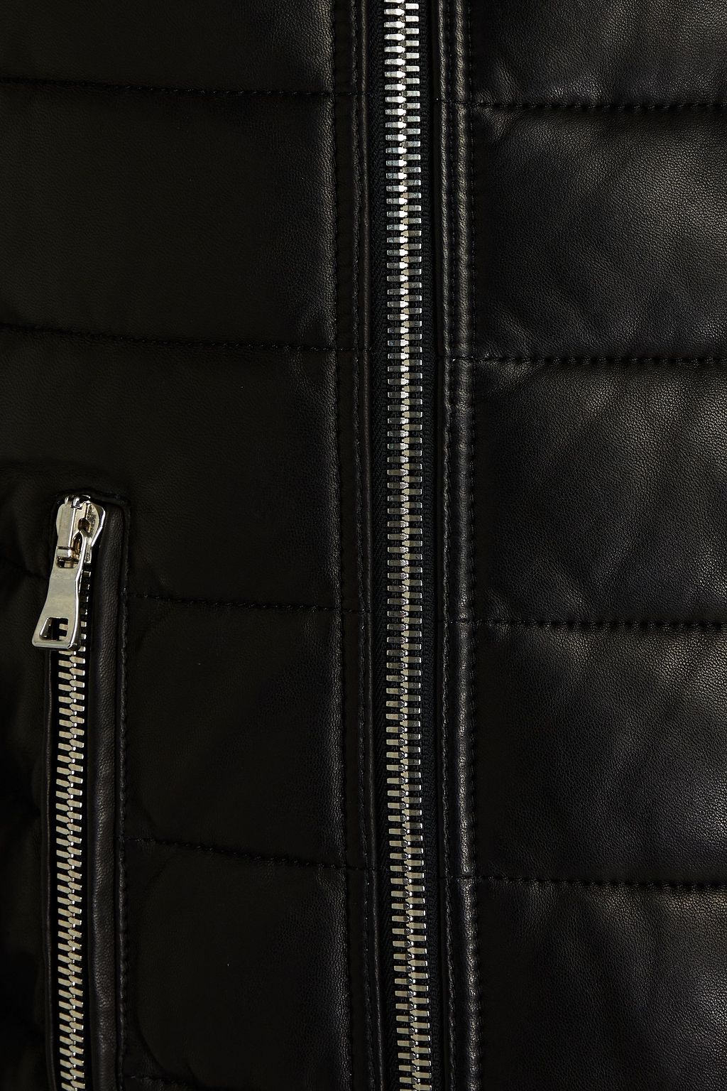 BALMAIN Quilted leather jacket